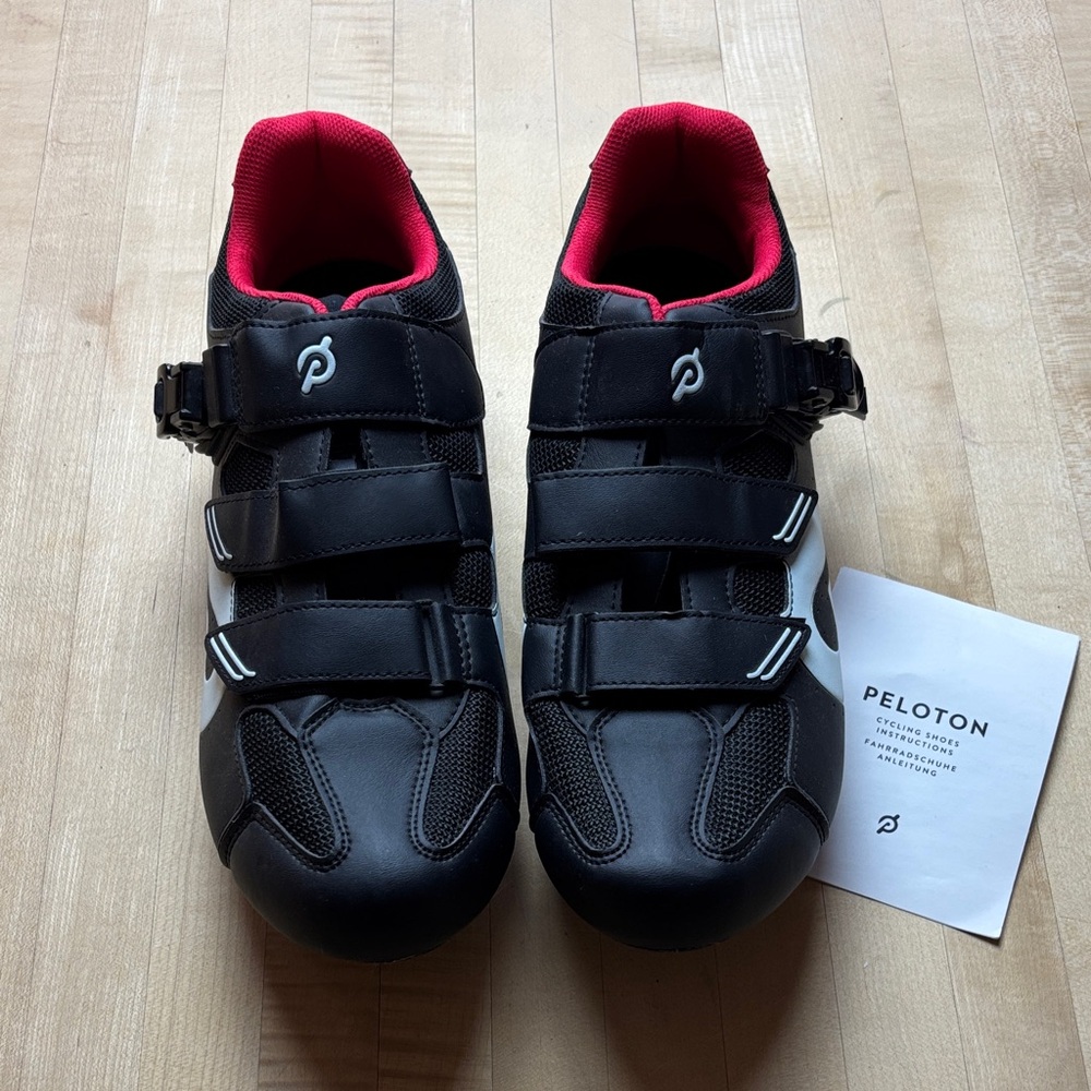 Peloton Unisex Adult Cycling Shoes Size 47 US 13 Black